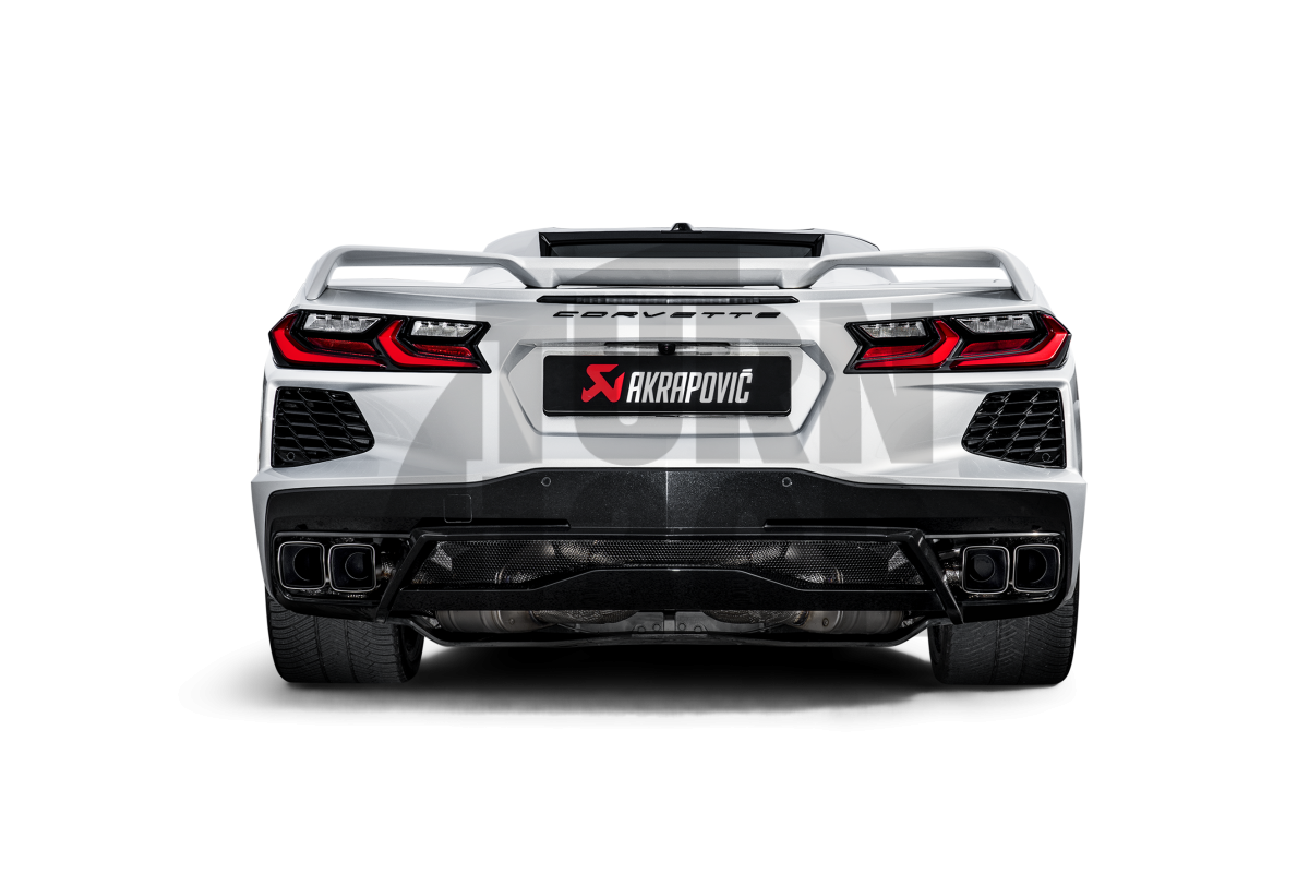 Akrapovic Slip-On Line (Titanium) for Corvette Stingray (C8)