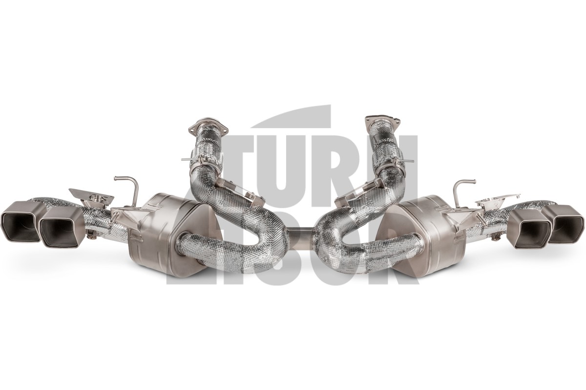 Akrapovic Slip-On Line (Titanium) for Corvette Stingray (C8)