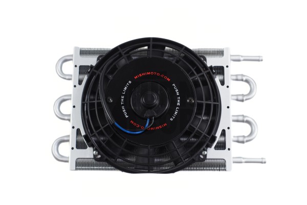 Heavy-Duty Transmission Cooler with Electric Fan Mishimoto