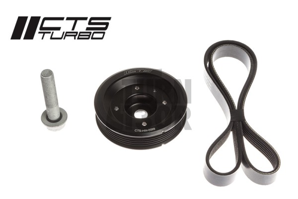 CTS Turbo  Crank Pulley Kit Golf 6 GTI / Leon FR / Scirocco 2.0 TSI 