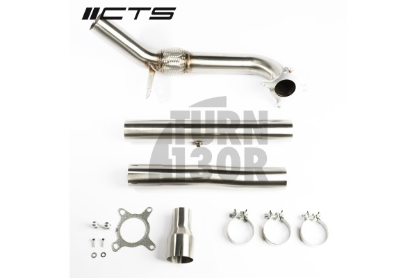 CTS Turbo  Decat Downpipe Golf 6 R / S3 8P / TTS 8J 