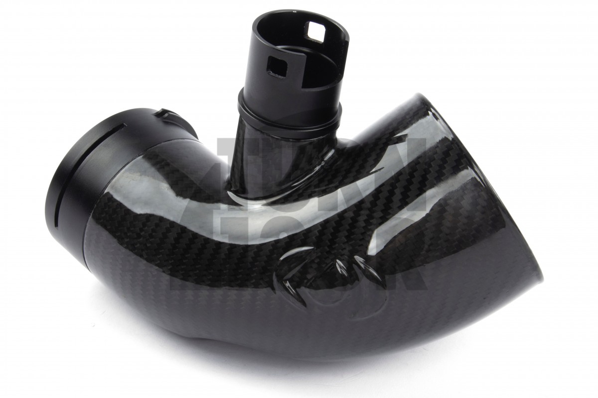 Dinan Carbon Fiber Turbo Inlet pour BMW 140i, 240i, 340i, et 440i B58 Models.