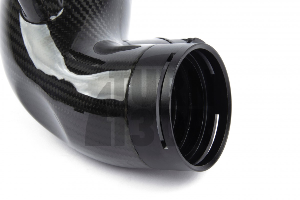 Dinan Carbon Fiber Turbo Inlet pour BMW 140i, 240i, 340i, et 440i B58 Models.