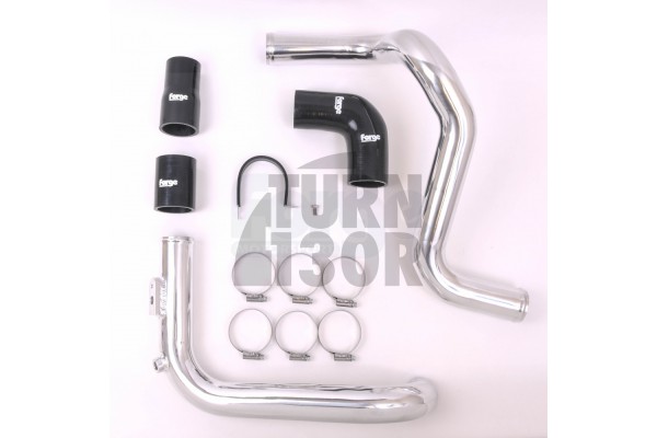 Megane 2 RS Forge polished alloy boost hard pipe