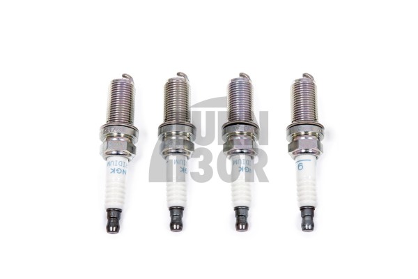 Colder Spark Plugs by NGK Racing, model R7437-9, designed for Golf 7 GTI/R, Audi S3 8V, Audi TT 8S, and Seat Leon 3 Cupra