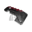 Eventuri Carbon Fiber / Red Kevlar Engine Cover for Audi RS3 8V.5 / TTRS 8S and RS3 8Y