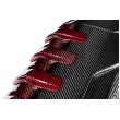 Eventuri Carbon Fiber / Red Kevlar Engine Cover for Audi RS3 8V.5 / TTRS 8S and RS3 8Y