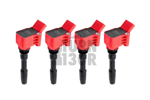 Bobinas de encendido rojas para S3 8V / S3 8Y / Golf 7 GTI / Golf 8 R / Leon 3 Cupra Racingline