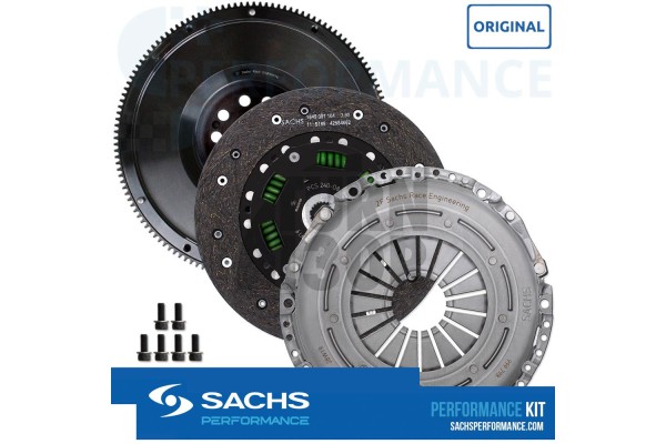 Golf 4 R32 Sachs Performance 530Nm Clutch Kit with Flywheel