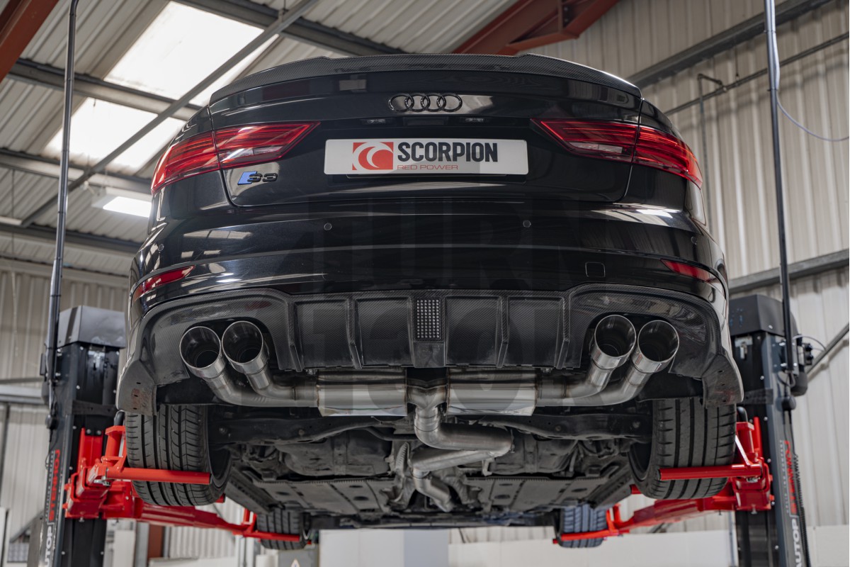 Audi S3 8V Sedan Scorpion Catback