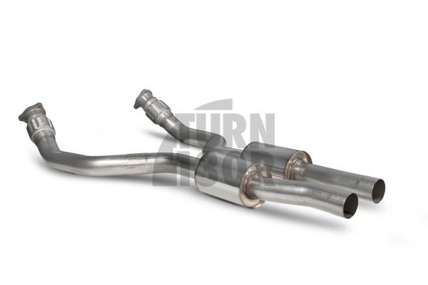 Audi S4 B8 / B8.5 3.0 TFSI Scorpion Downpipes Resonated Front Section