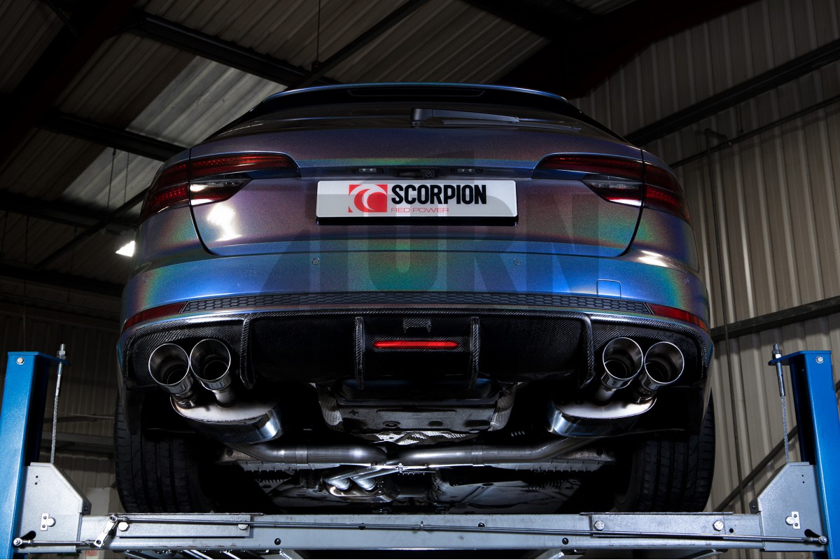 Audi S4 B9 Scorpion Half Exhaust System