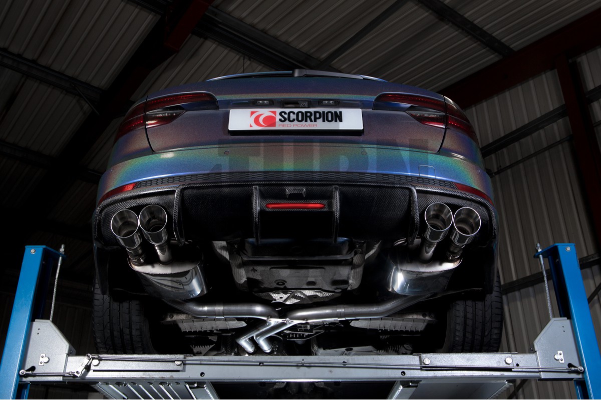 Audi S4 B9 Scorpion Half Exhaust System