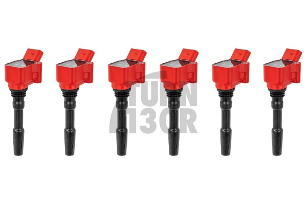 red ignition coils for Audi S4 / RS4 B9 and S5 / RS5 B9 Alpha Competition