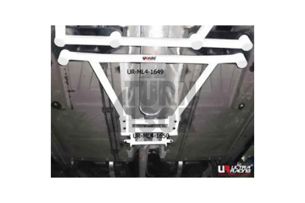 Ultra Racing 4 Points Mid Lower Member Brace Mini Cooper S R56 