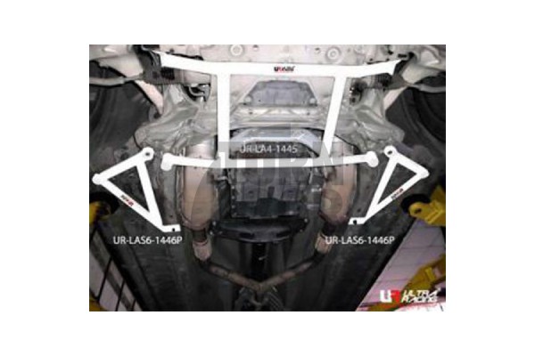 Ultra Racing 4 Point Front Subframe Brace Nissan 370Z 