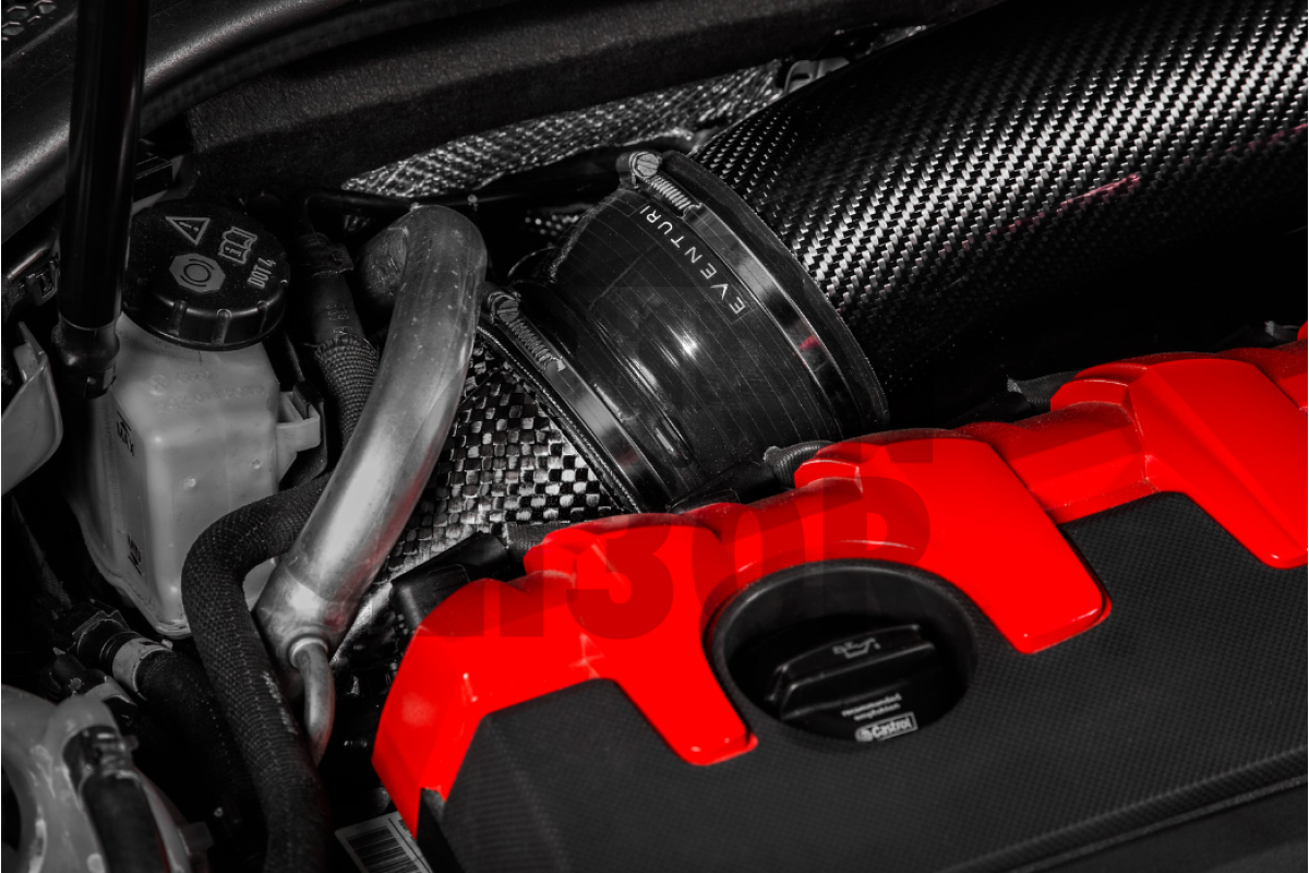 Eventuri Carbon Turboeinlass für Audi RS3 8V.5 / TTRS 8S mit TTE 625 / TTE 700 Turboflansch