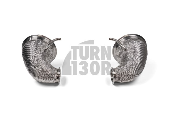 Akrapovic Porsche 992 GT3 / GT3 RS Adattatore per scarico da corsa Slip-On in titanio