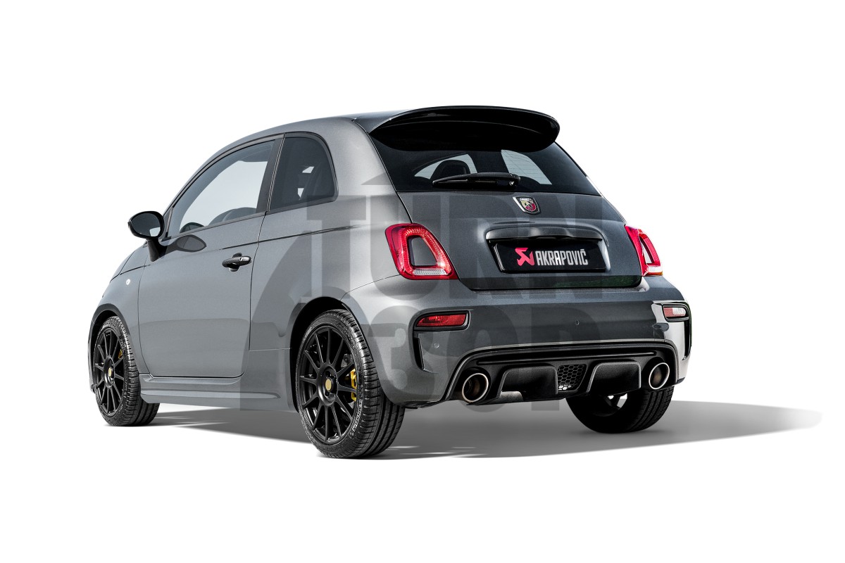 Echappement Akrapovic 595 / 695 Abarth Titanium Slip-On