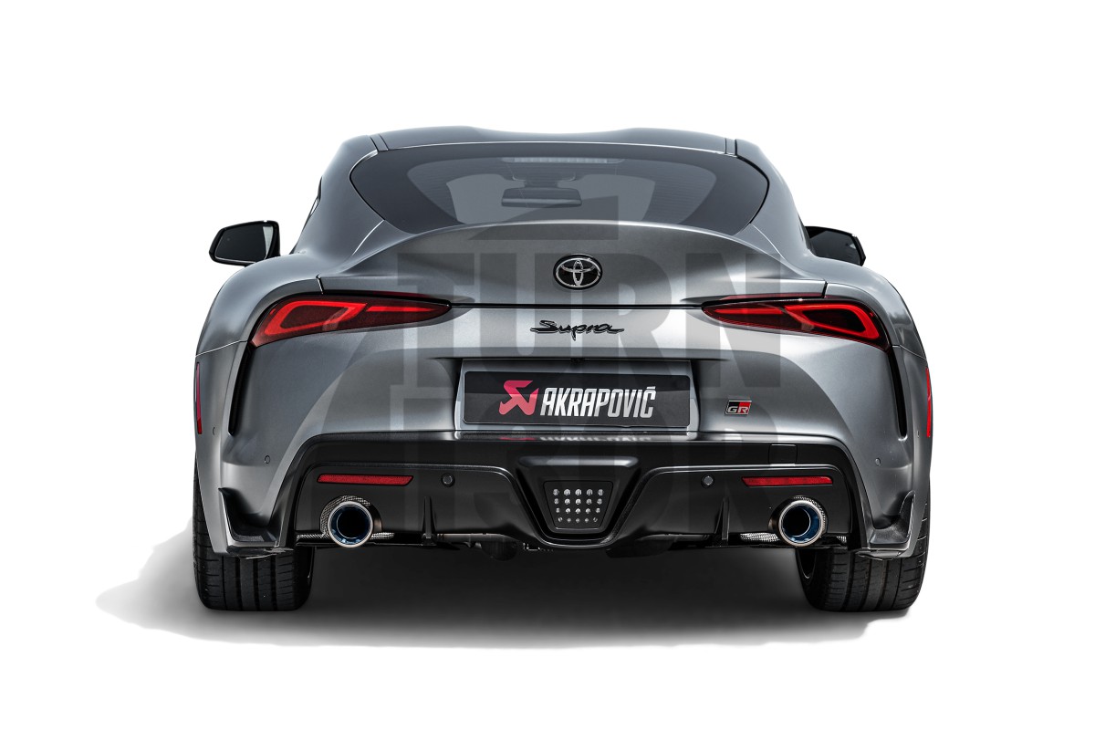 Akrapovic Toyota Supra GR 3.0 A90 MK5 Titanium Slip-On Exhaust