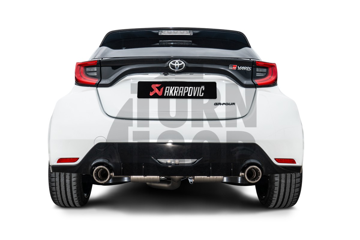 Akrapovic Toyota Yaris GR Titanium Slip-On Exhaust