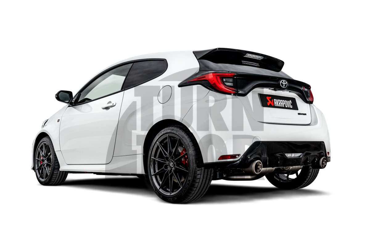 Akrapovic Toyota Yaris GR Titanium Slip-On Exhaust