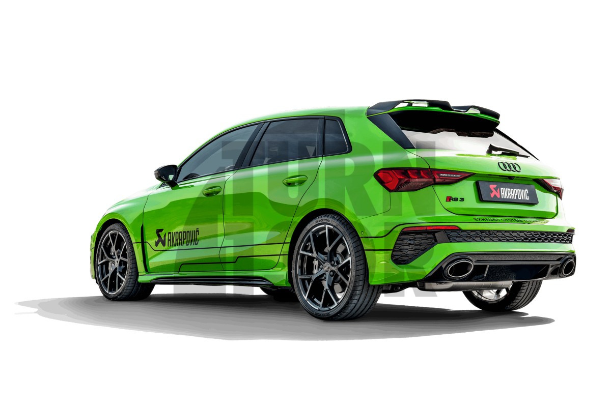 Akrapovic Titanium Evolution Line Exhaust for Audi RS3 8Y Sportback