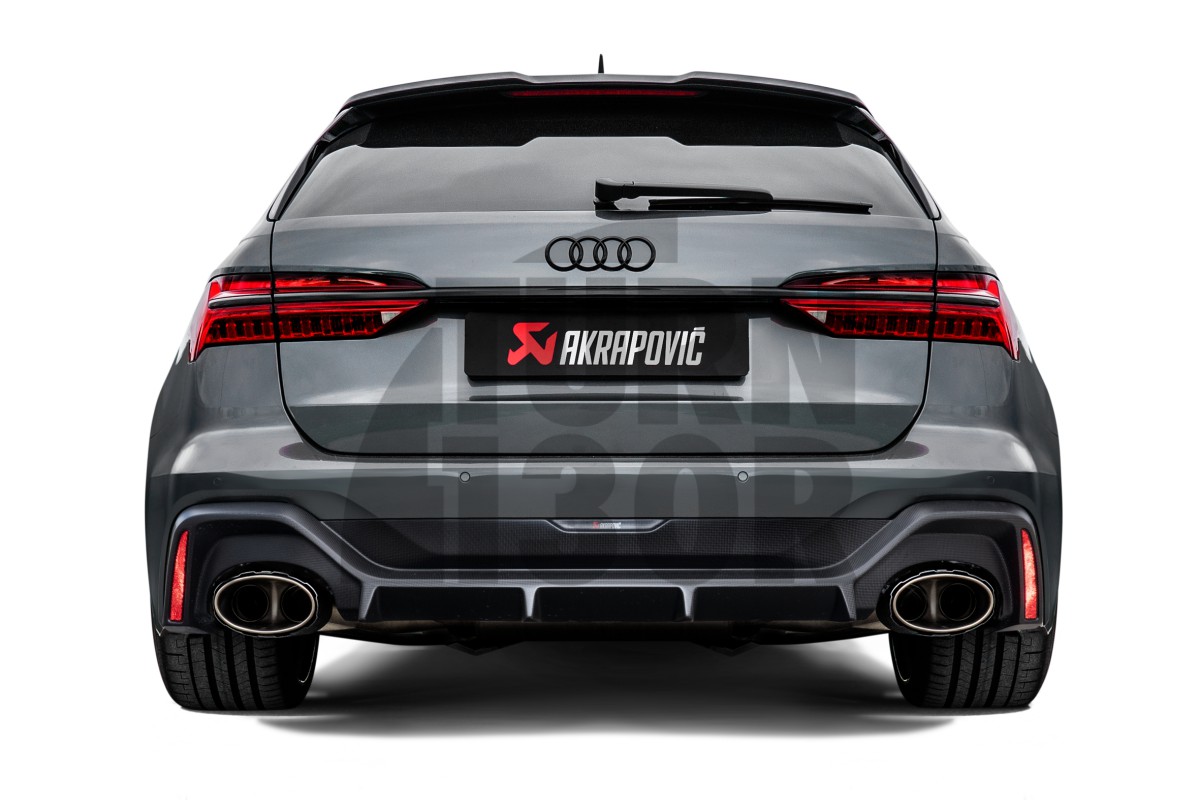 Akrapovic Titanium Evolution Line Exhaust for Audi RS6 C8