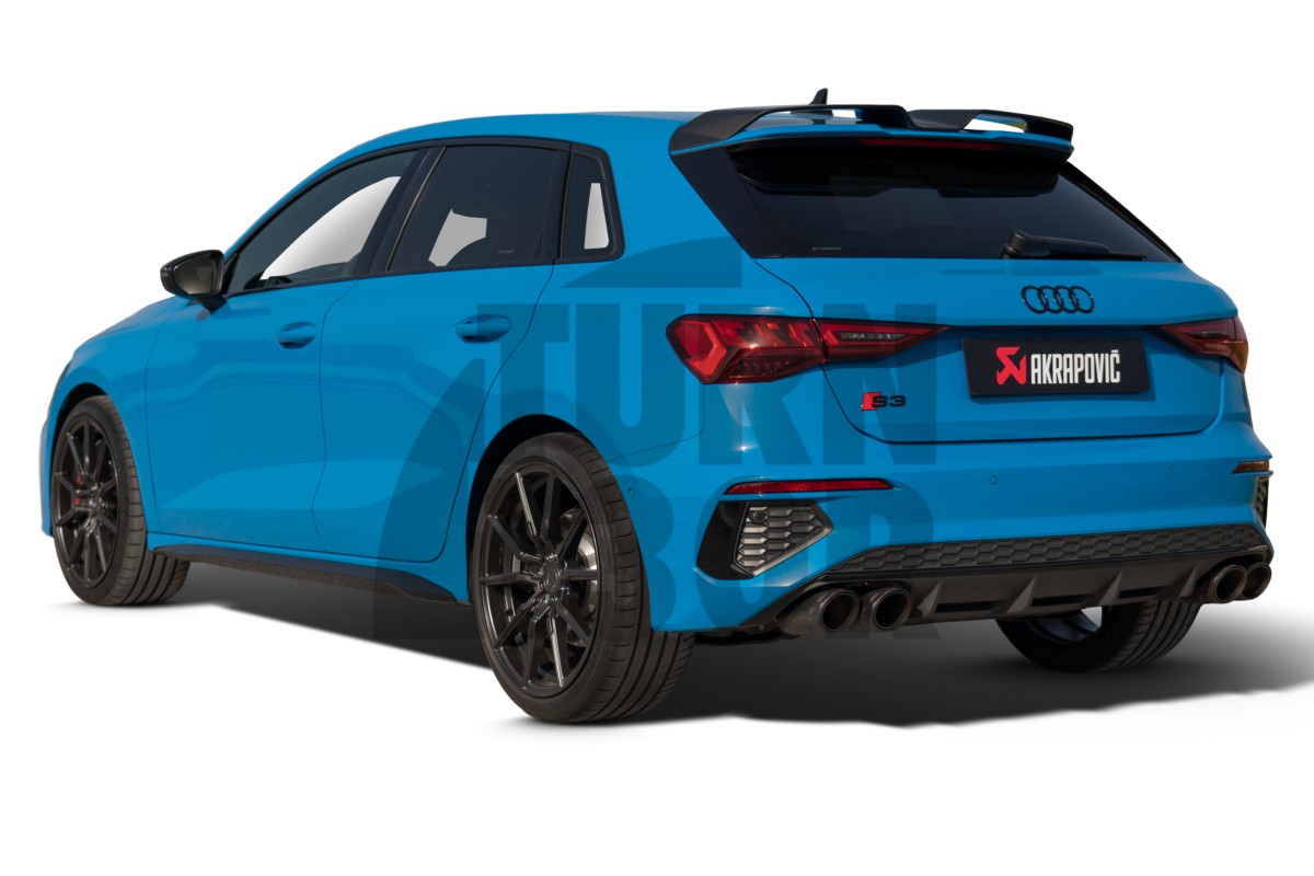 Akrapovic Evolution Line Exhaust for Audi S3 8Y Sedan