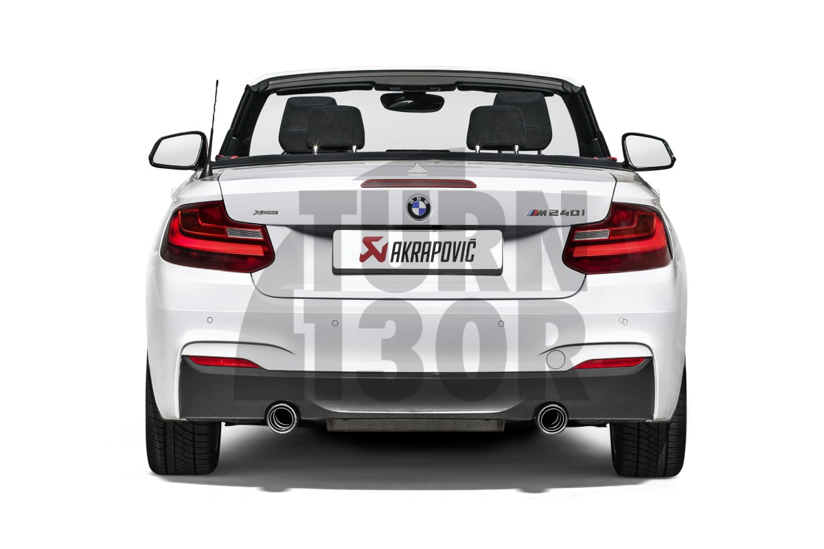 Akrapovic Evolution Line Exhaust for BMW 240i F2x