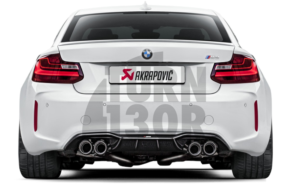 Système déchappement Akrapovic Evolution Line pour BMW M2