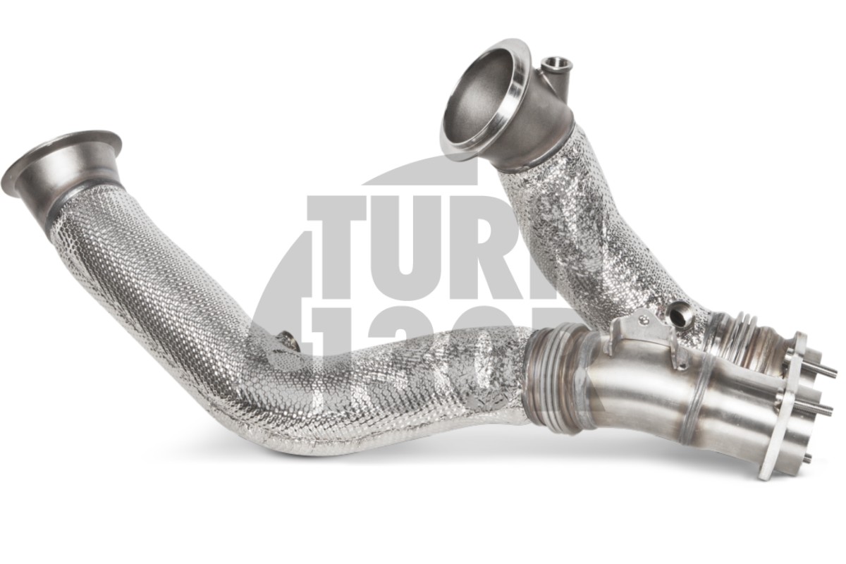 Akrapovic Downpipes Without Catalysts for BMW M2 Comp F87 / M3 F80 / M4 F82