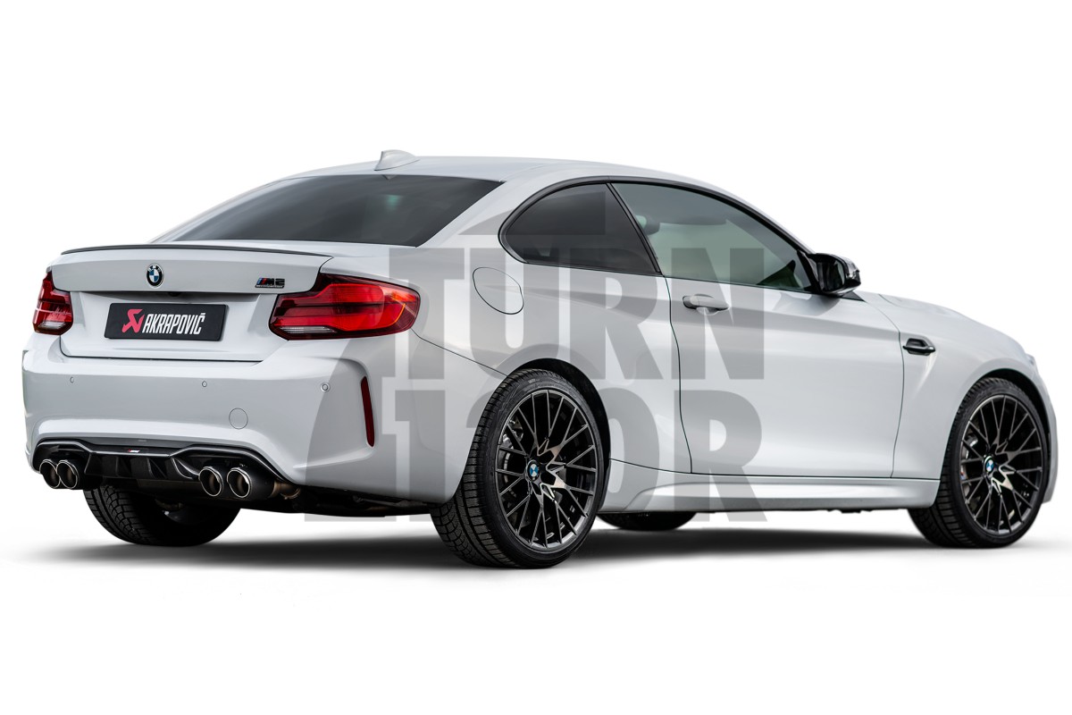 Scarico Akrapovic Evolution Line in titanio per BMW M2 Comp F87