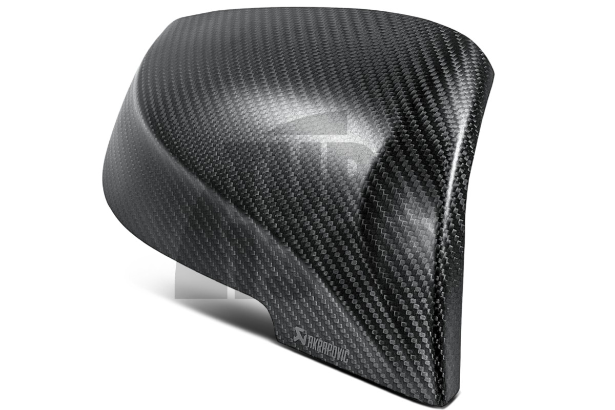 Akrapovic Carbon Fiber Mirror Caps for BMW M2 F87