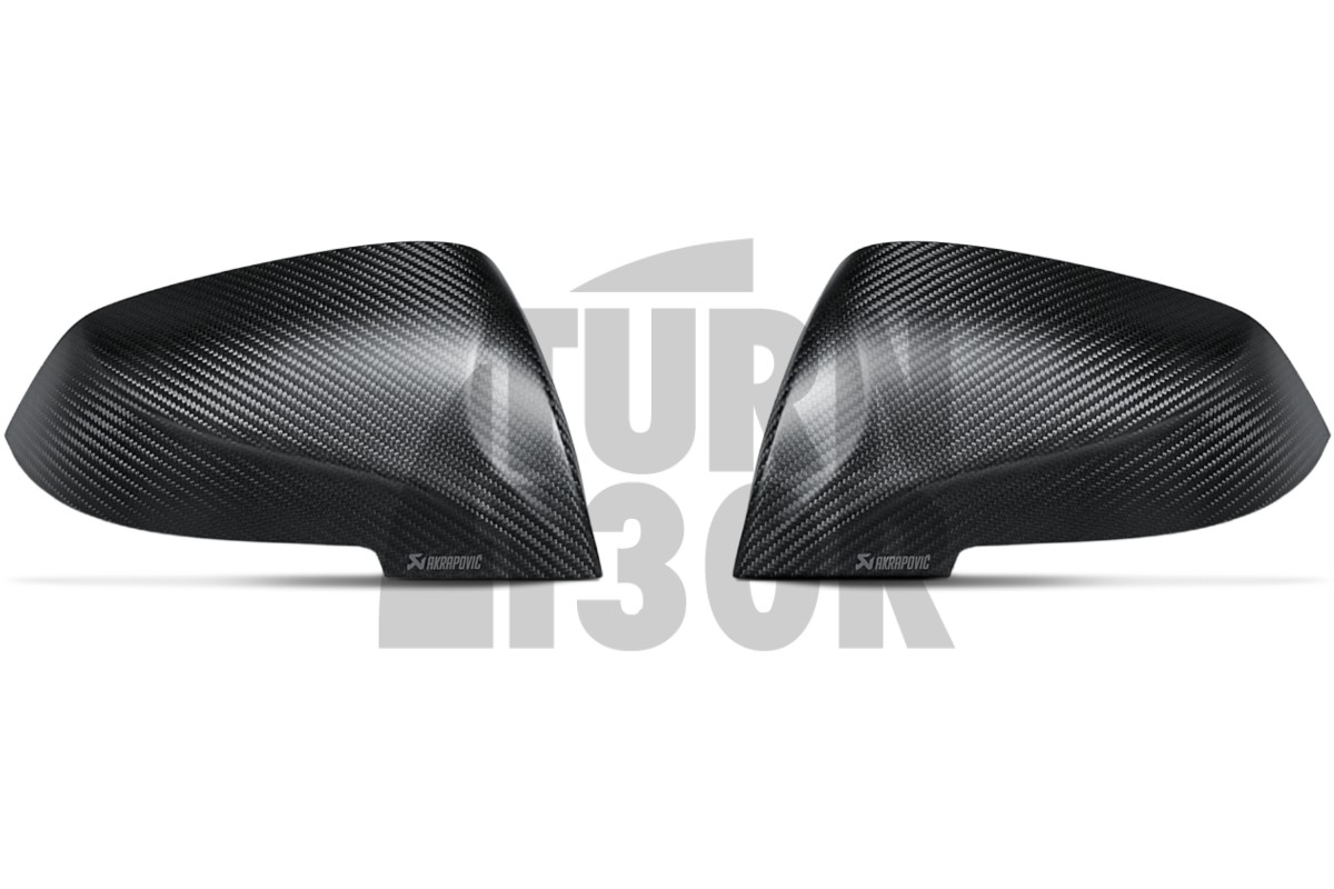 Akrapovic Carbon Fiber Mirror Caps for BMW M2 F87