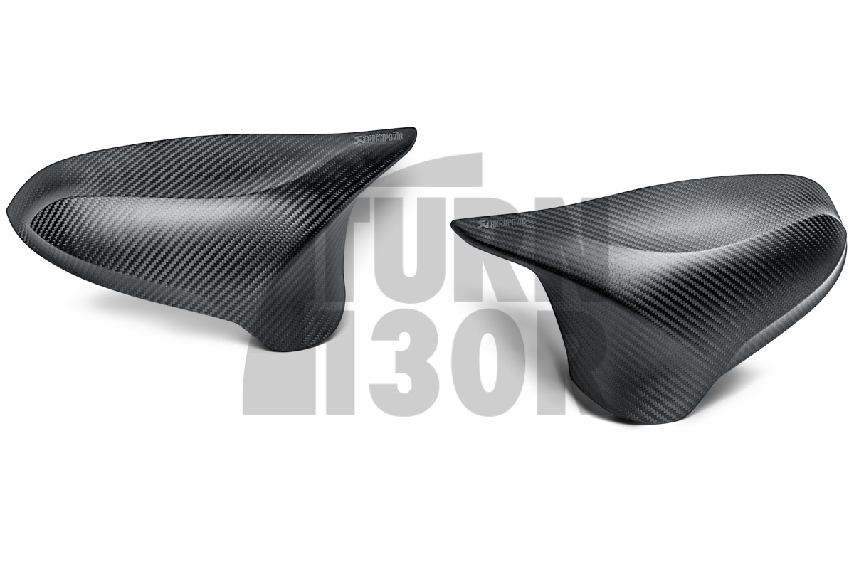 Akrapovic Carbon Fiber Mirror Caps for BMW M3 F80 / M4 F8x / M2 Comp F87