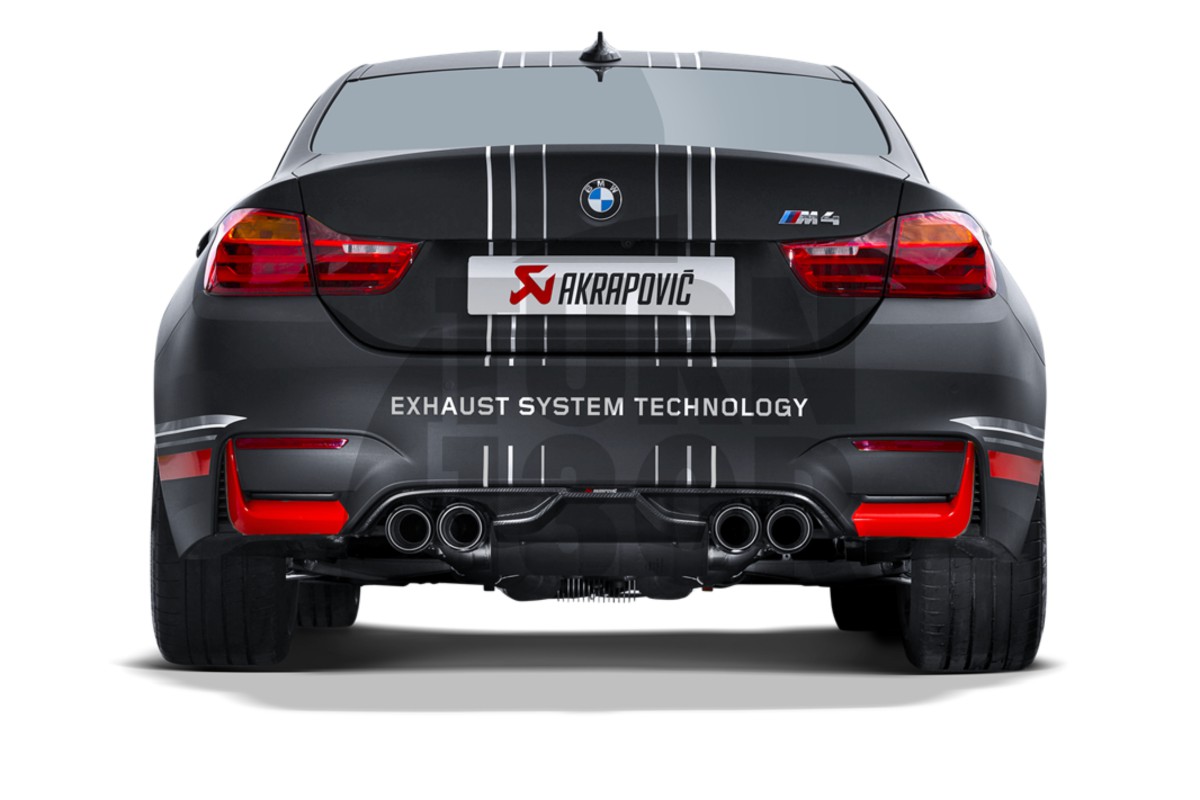 Akrapovic Slip-On Titan Auspuff für BMW M3 F80 / M4 F8x