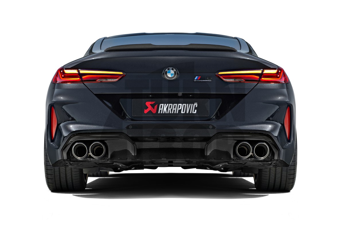 Akrapovic Evolution Line Titan Auspuff für BMW M8 F9x