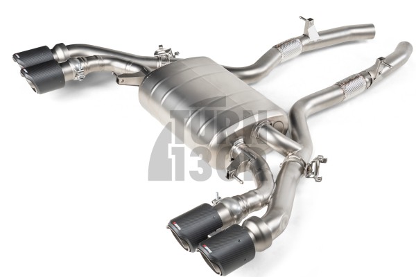 Akrapovic Slip-On εξάτμιση τιτανίου για BMW X3M F97 / X4M F98