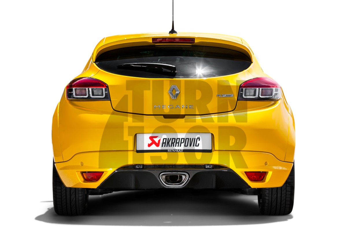 Akrapovic Evolution Line Exhaust for Megane 3 RS