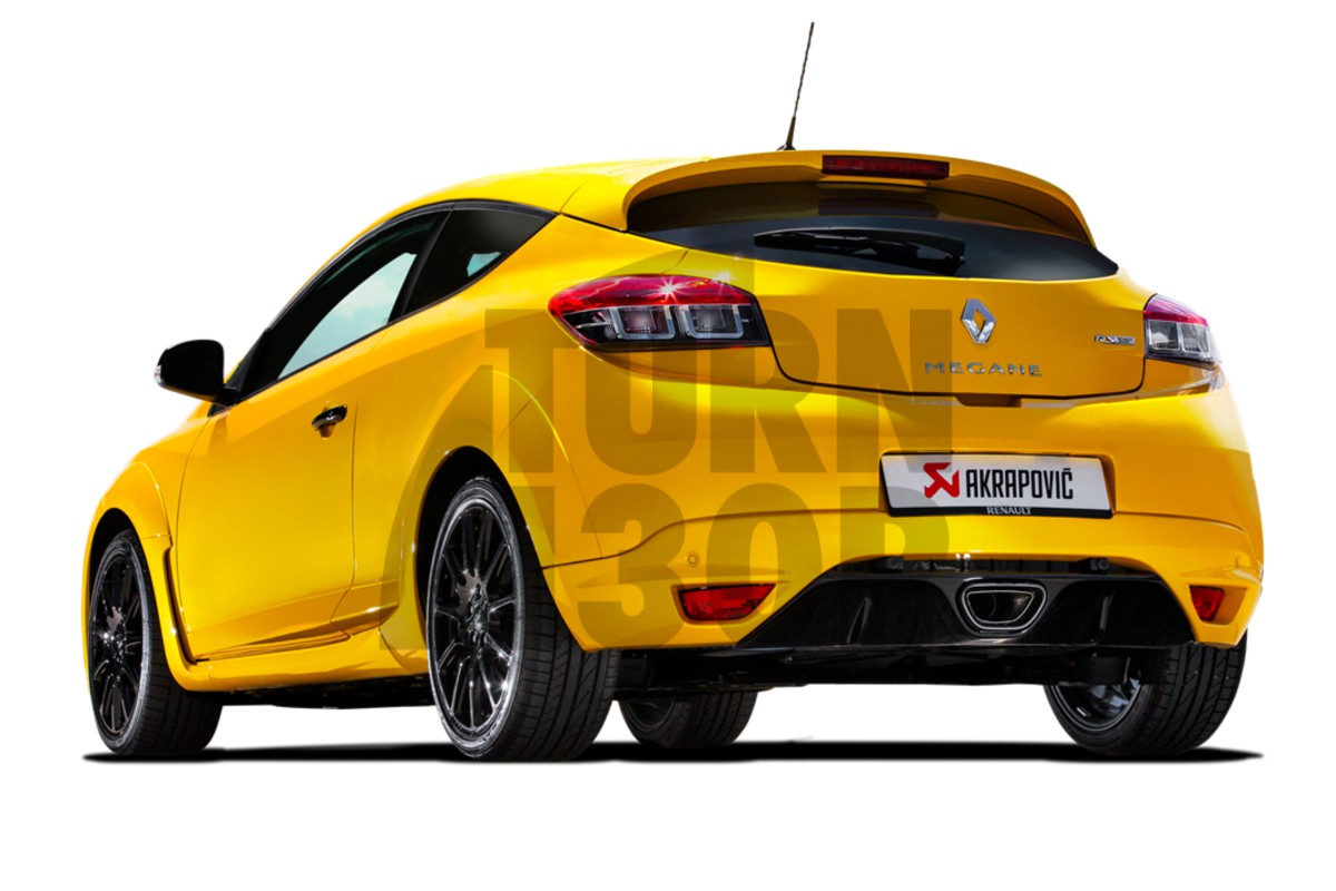 Akrapovic Evolution Line Exhaust for Megane 3 RS