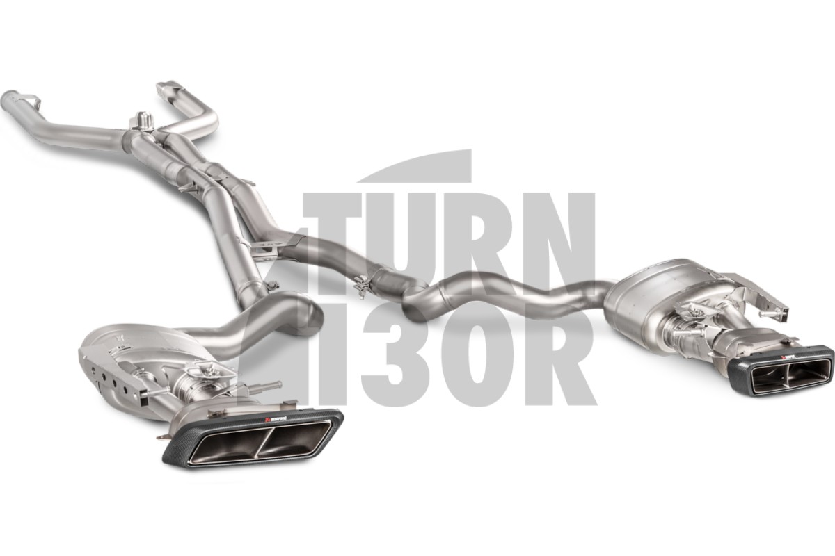 Akrapovic Evolution Line Auspuff für Mercedes C63 AMG W205