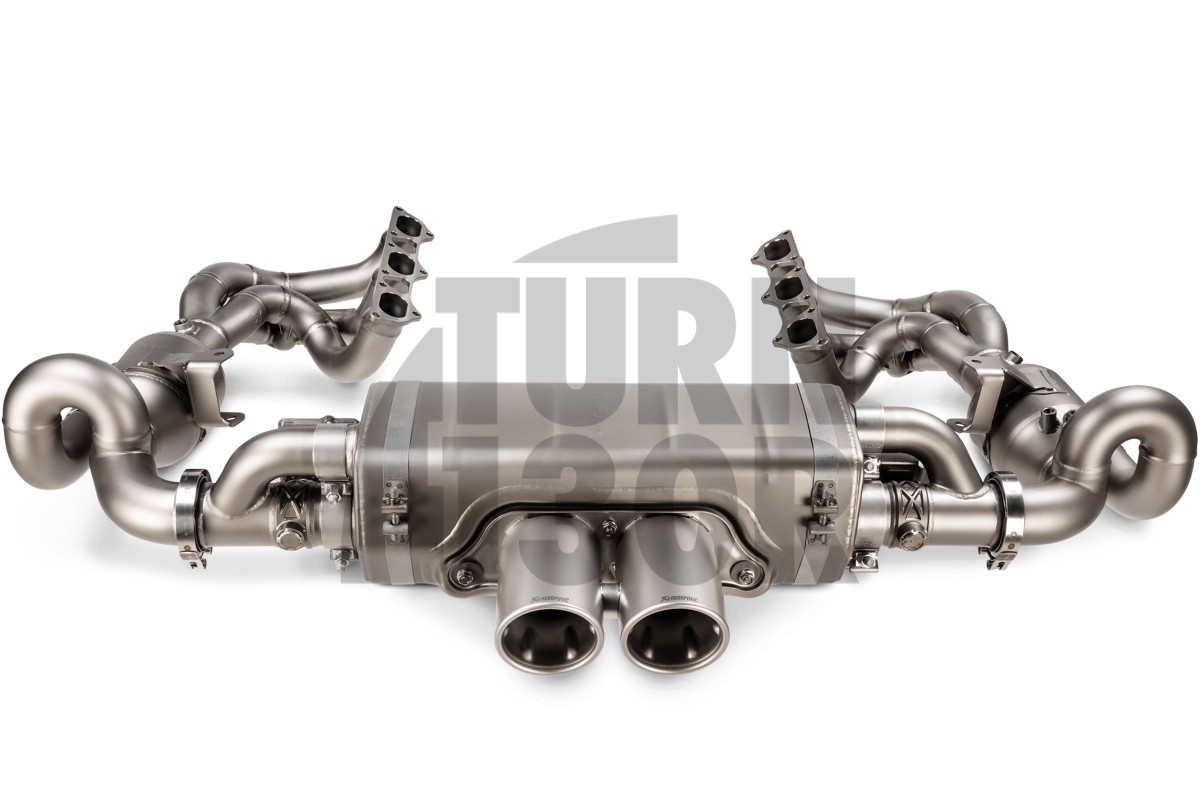 Akrapovic Slip-On Race Titanium Exhaust for Porsche 992 GT3 / GT3 RS