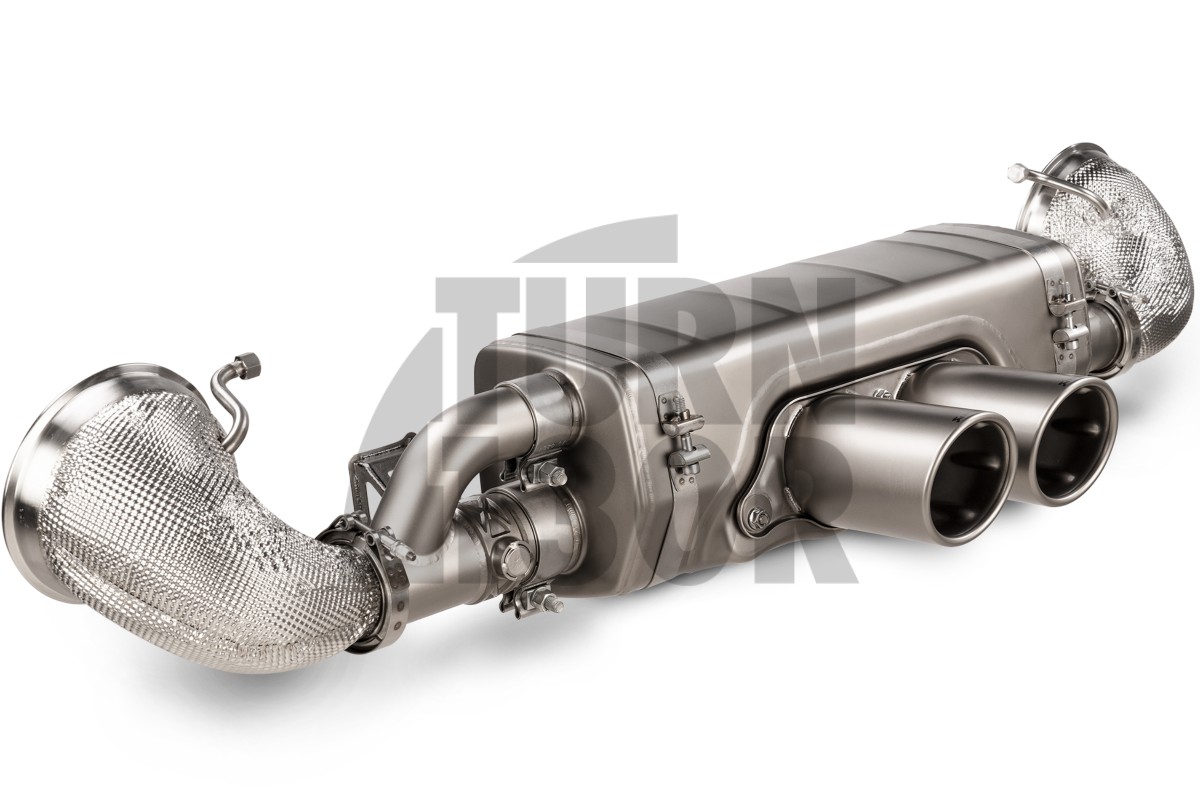 Akrapovic Slip-On Race Titanium Exhaust for Porsche 992 GT3 / GT3 RS