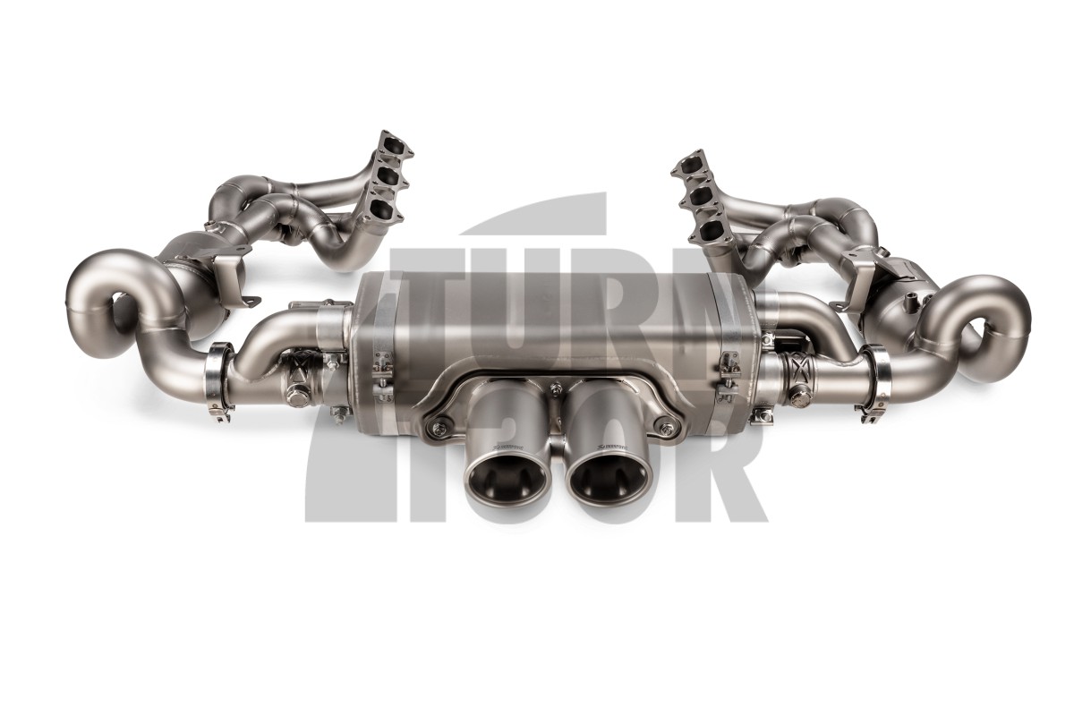 Akrapovic Evolution Titanium Headers pentru Porsche 992 GT3