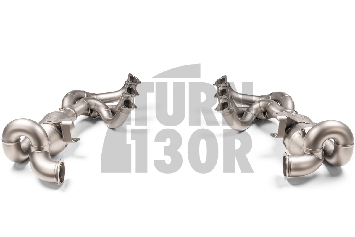 Akrapovic Evolution Titanium Headers for Porsche 992 GT3