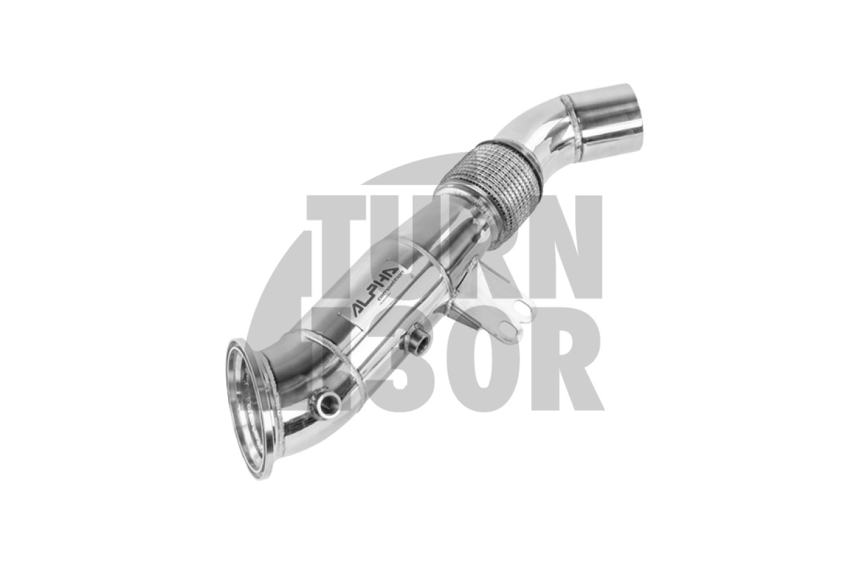 Alpha Competition Decat Downpipe BMW 140i / 240i F2X and 340i / 440i F3X B58