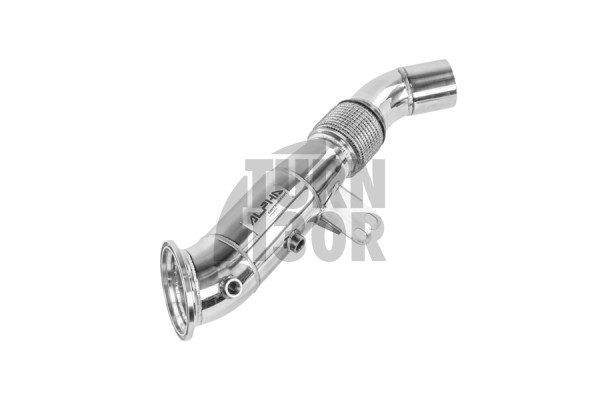 Alpha Competition Decat Downpipe BMW 140i / 240i F2X and 340i / 440i F3X B58