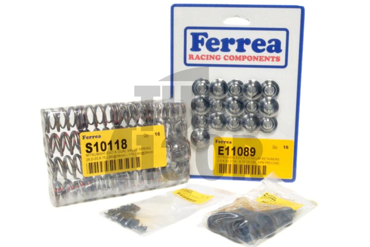 Mitsubishi Lancer Evo 10 Ferrea Valve Springs and Retainers Kit