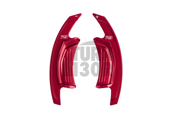 Leyo Billet Schaltwippenverlängerung (Version3) für Audi S Tronic RS3 8.5V / R8 / B9 RS5 / 8S TTRS